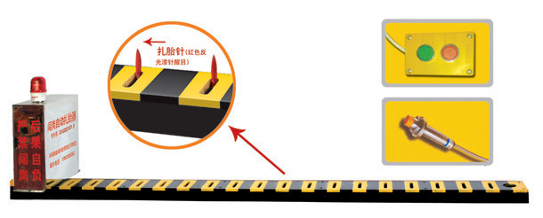 诸城市V3嵌入式闯岗自动扎胎器/阻车器